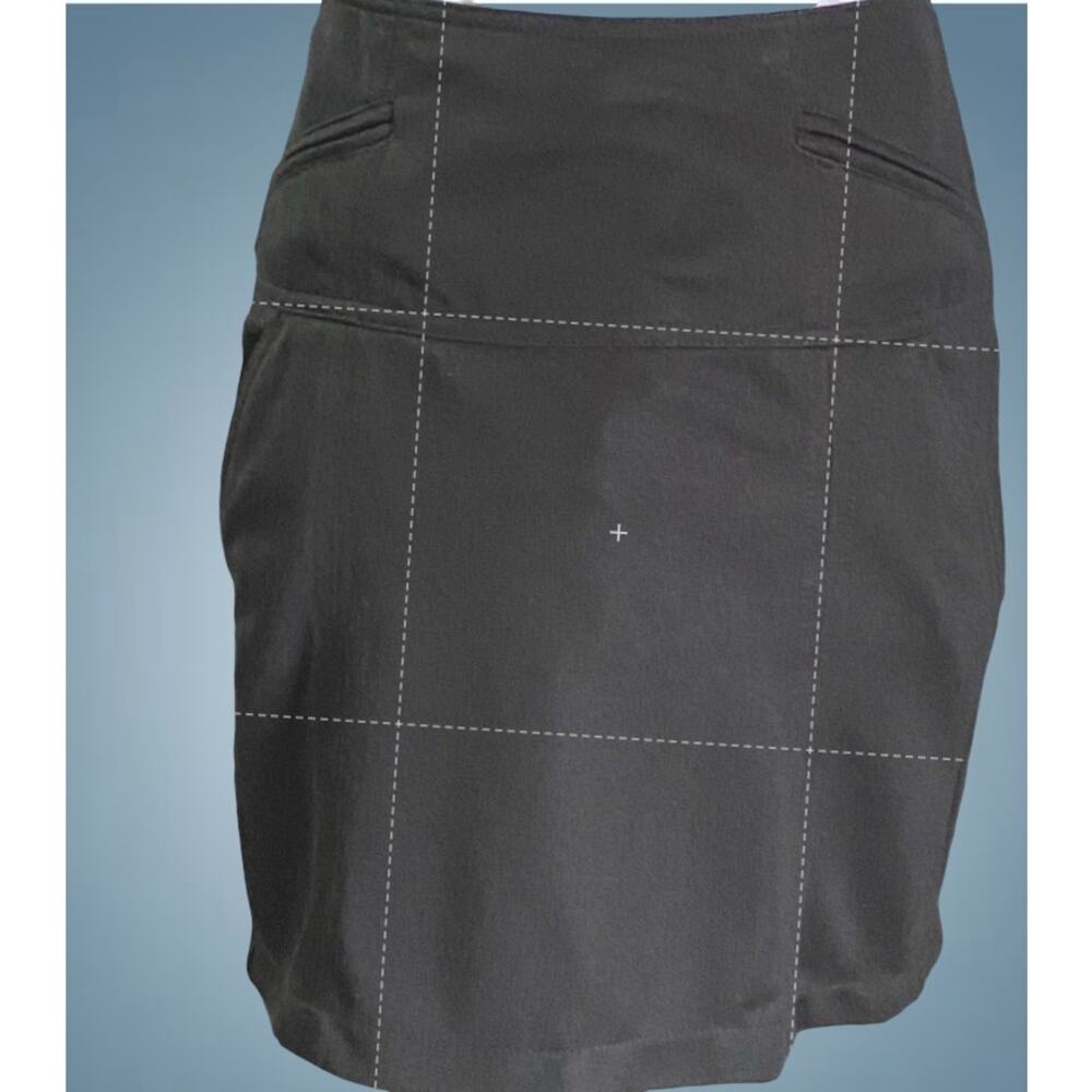 Marciano Los Angeles Womens 8 Black Career Mini Skirt Stretch Knit Pockets - Picture 2 of 6